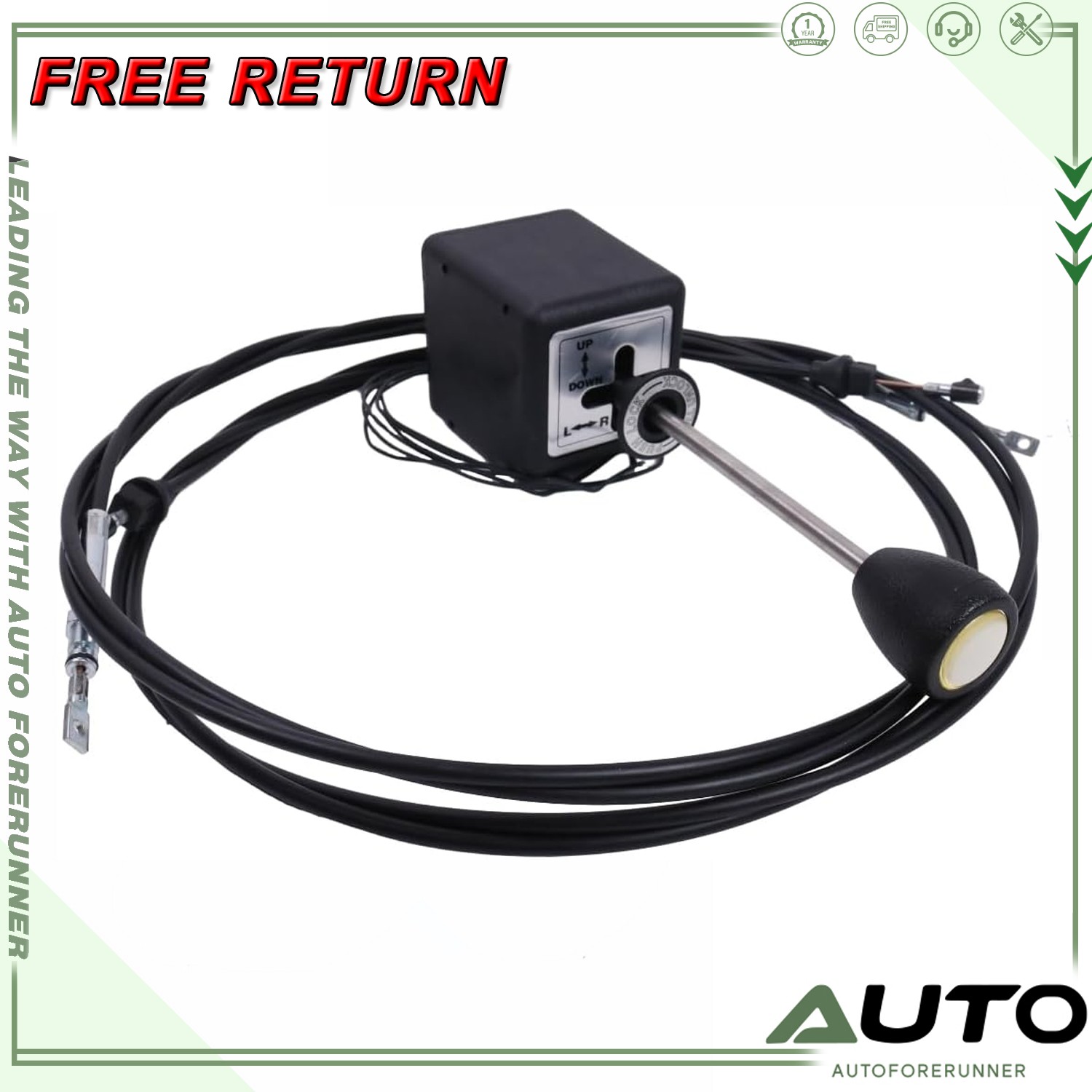 Snow Plow Joystick Cable Controller kit for Western Fisher 1313015 56018 1313010