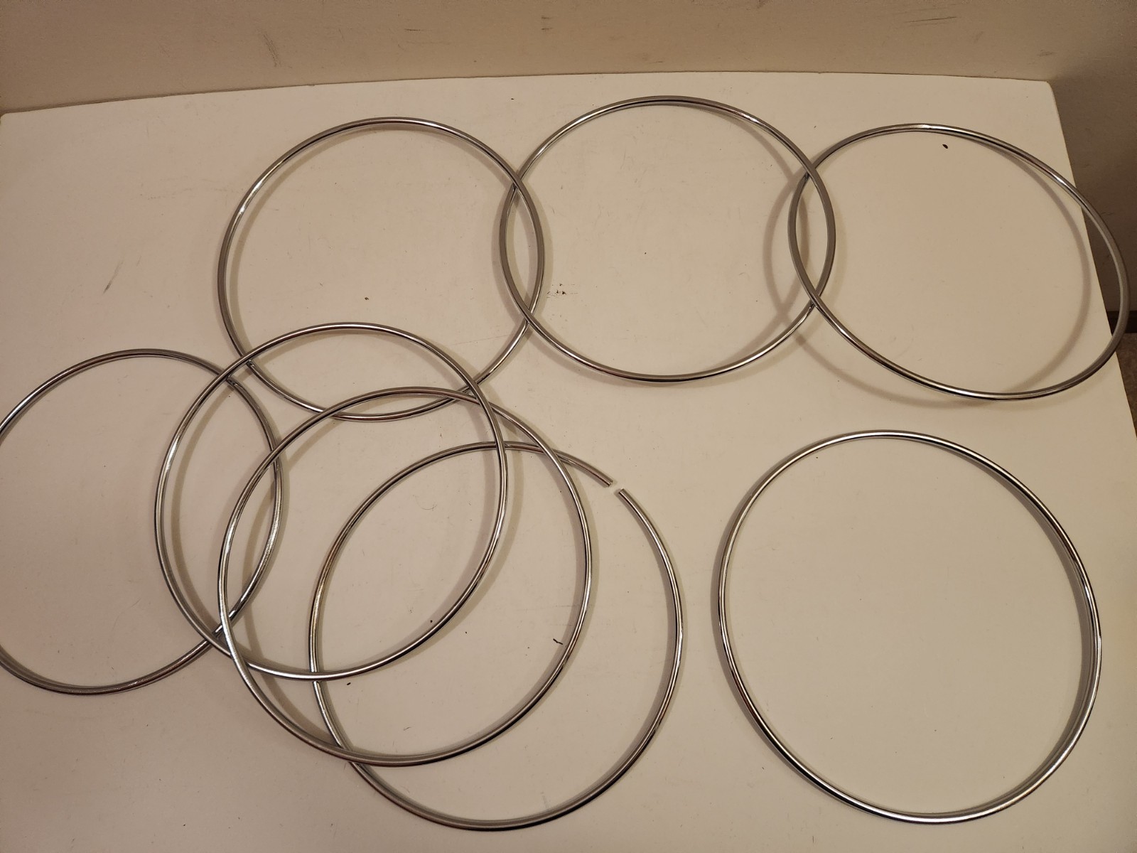 Magic Linking Rings - Set of 8 - Ten Inch Diameter, plus Book