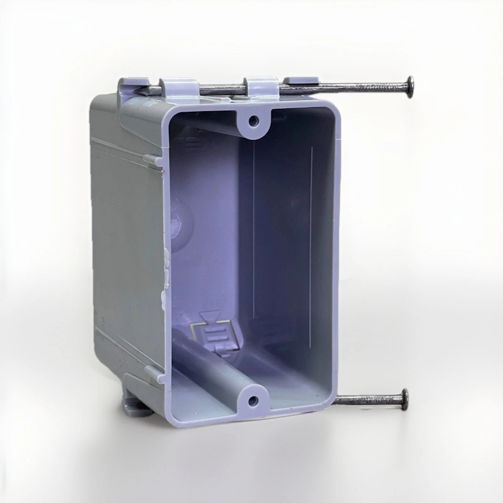 Cantex Switch/Outlet Box 18cu.in Grey EZ18SNW - 100 Pack