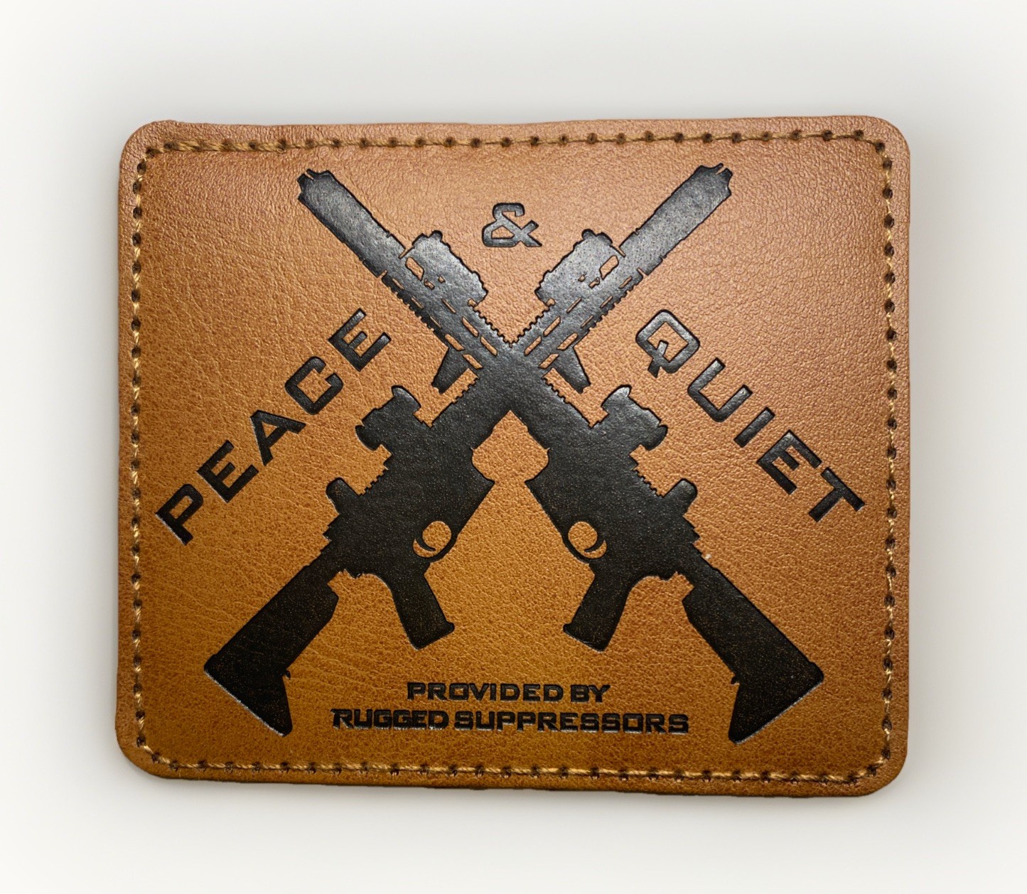 Rugged Suppressors - "Peace & Quiet" - Tactical Patch - NRA / Shot Show Promo