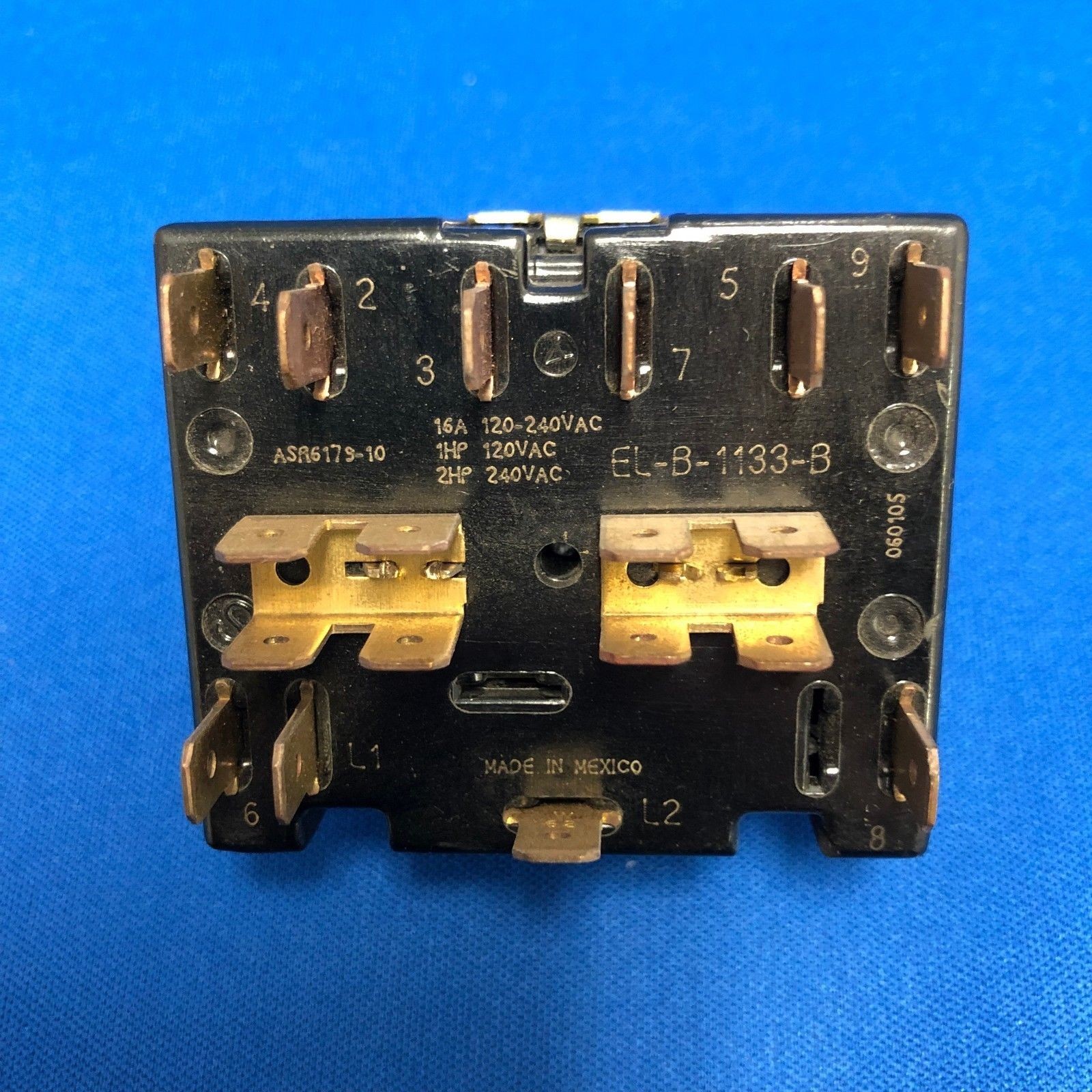 ASR6179-10 Manual 6 Position Switch - Ice Cap ELB-1133 / EL-B-1133-B / ELB1133