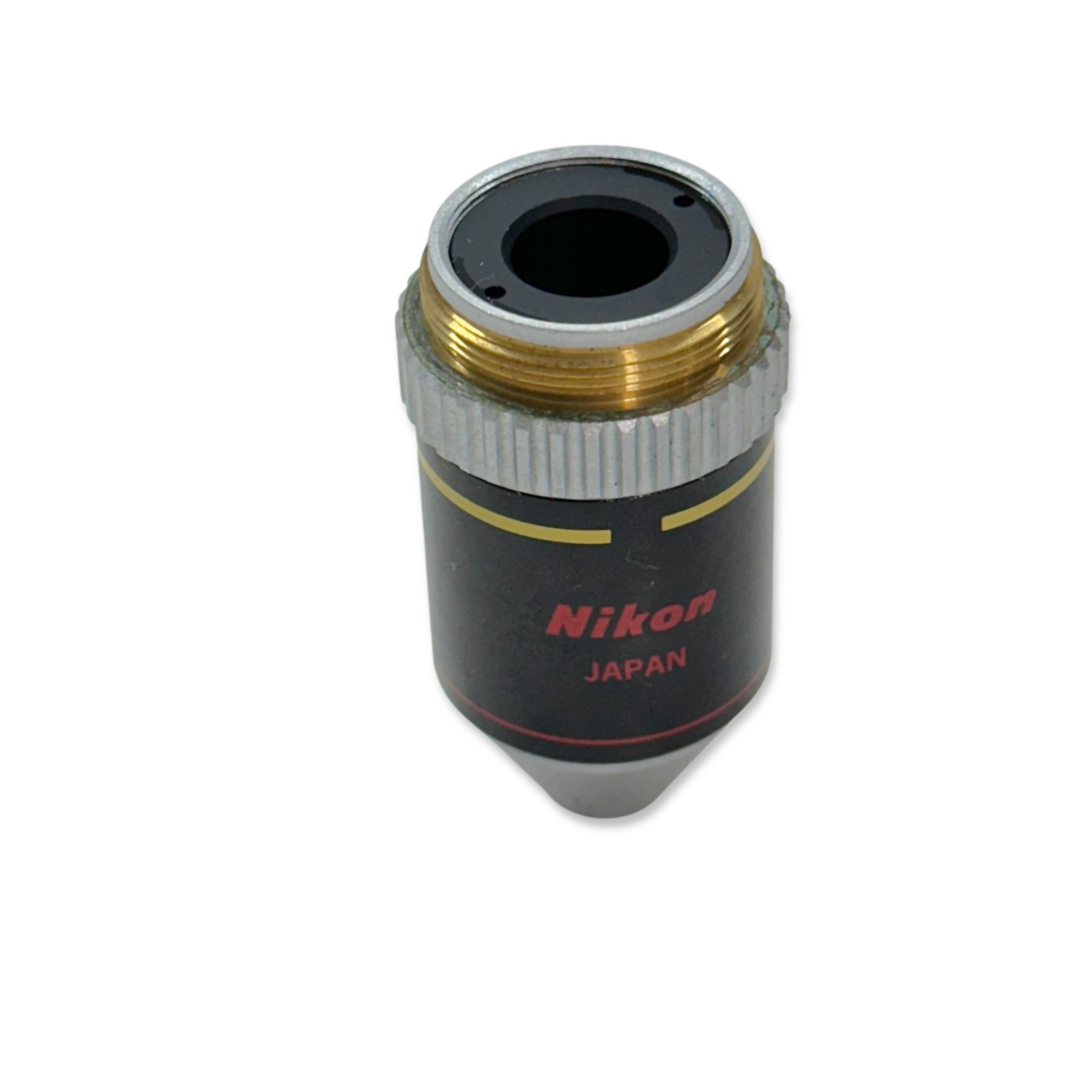 Nikon Japan E 10 0.25 160- PH1 DL Phase Contrast Microscope Objective Lens