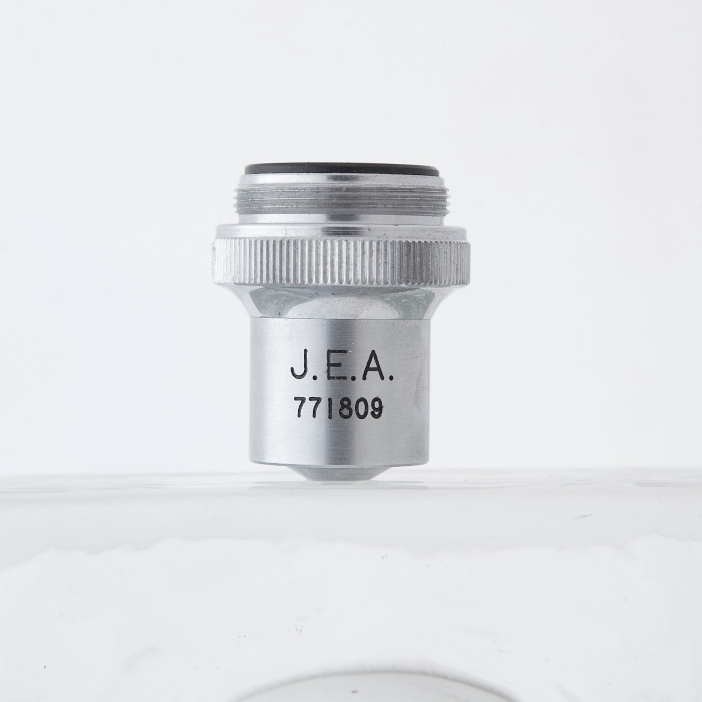 J.E.A.  5 0.10 Microscope Objective