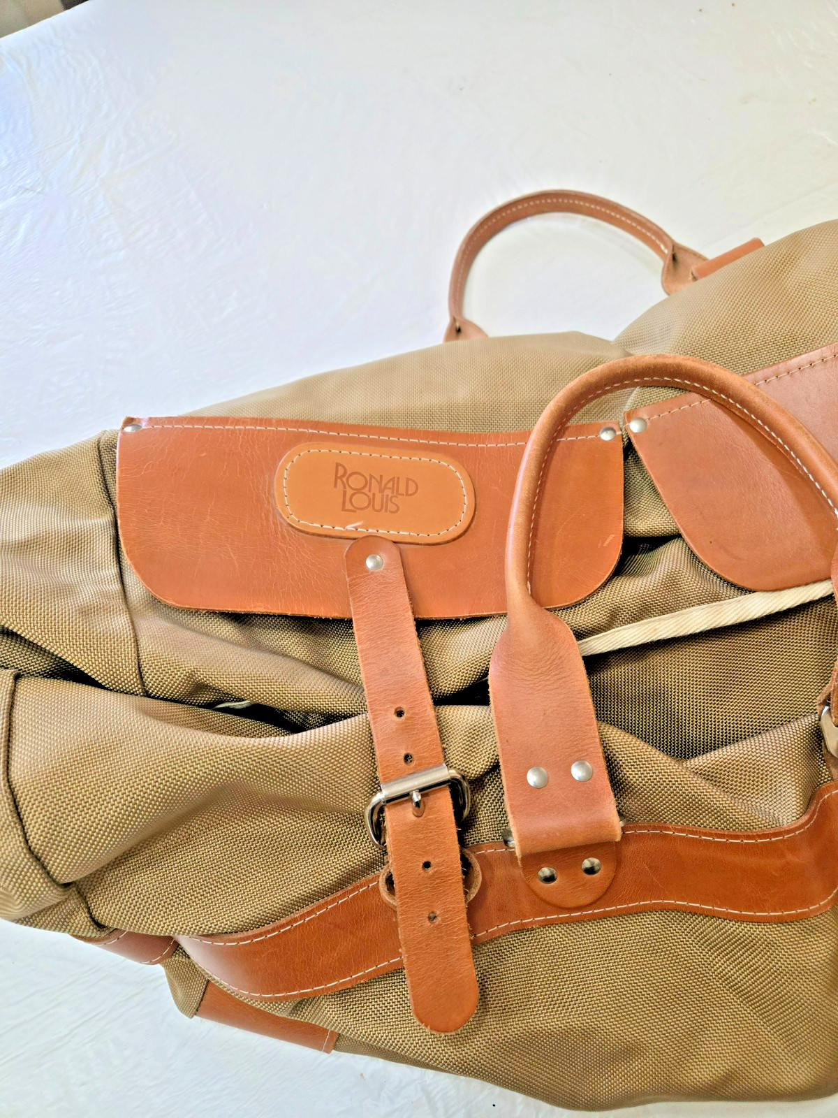 Ronald Louis weekender bag