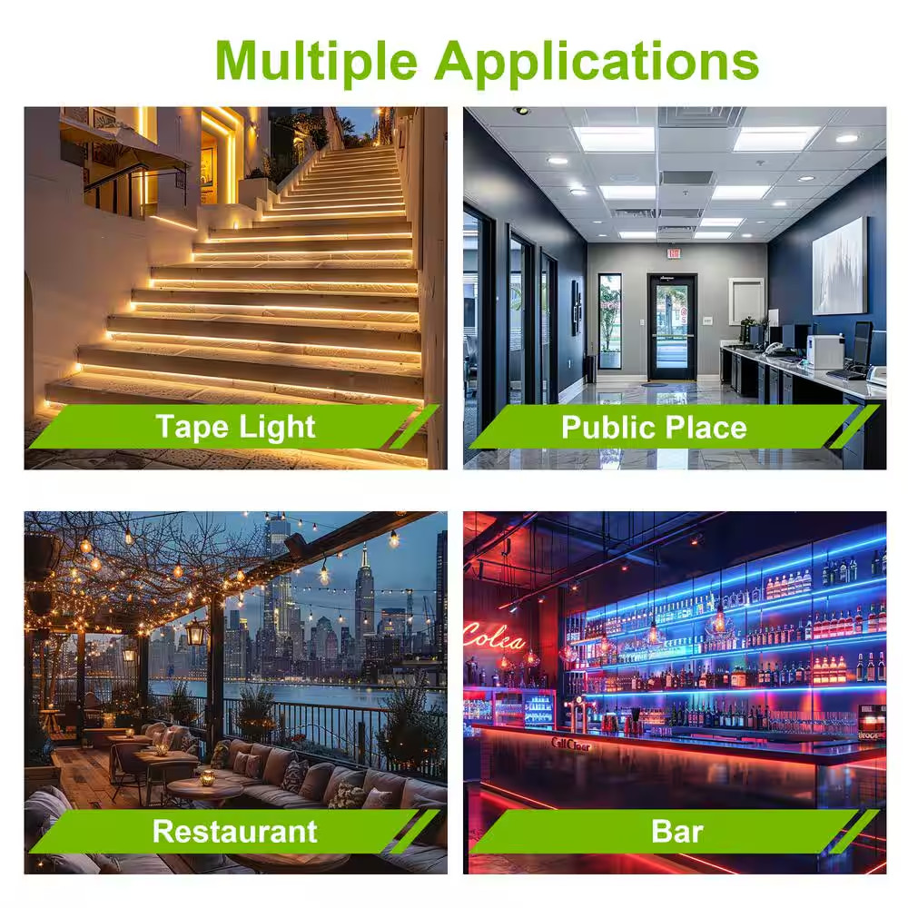 50 Ft. 18/2 White CMP Solid Bare Copper Unshielded LED Lighting Dimmer Control a