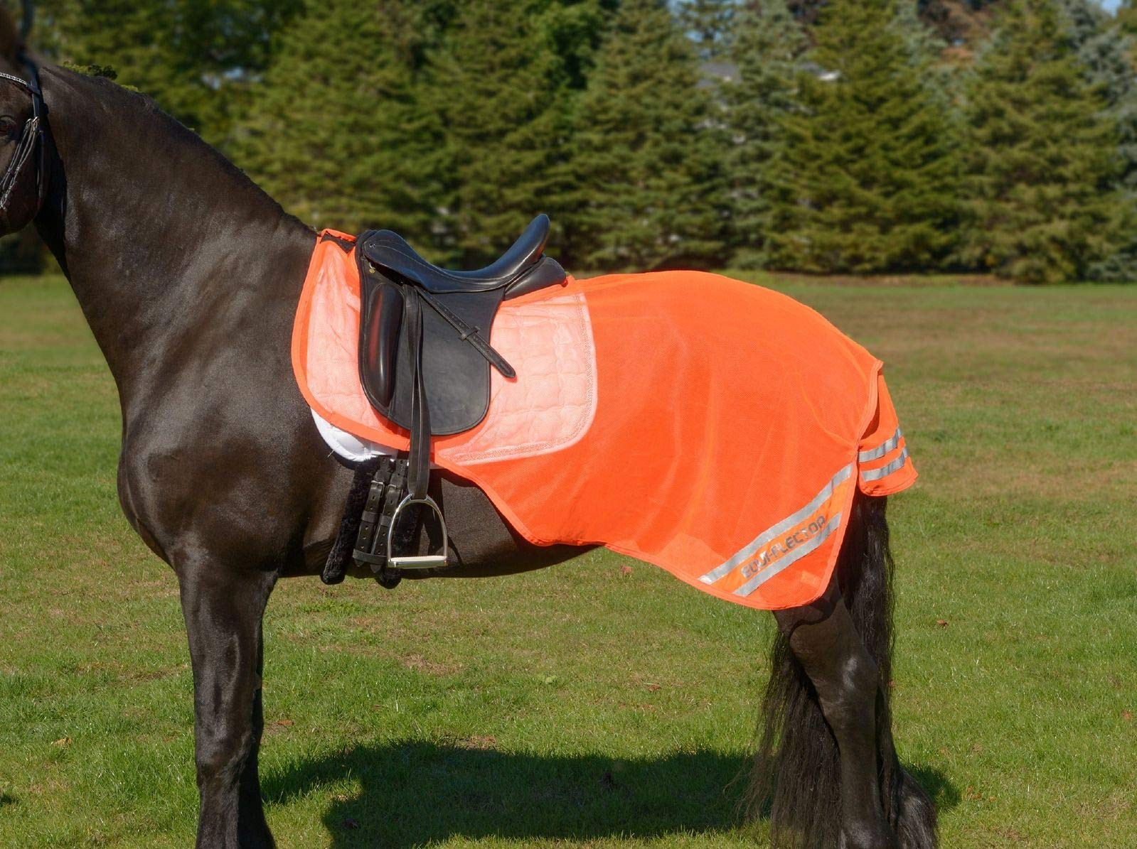 EQUI-FLECTOR Mesh Exercise Sheet Orange 4'3" / 51"