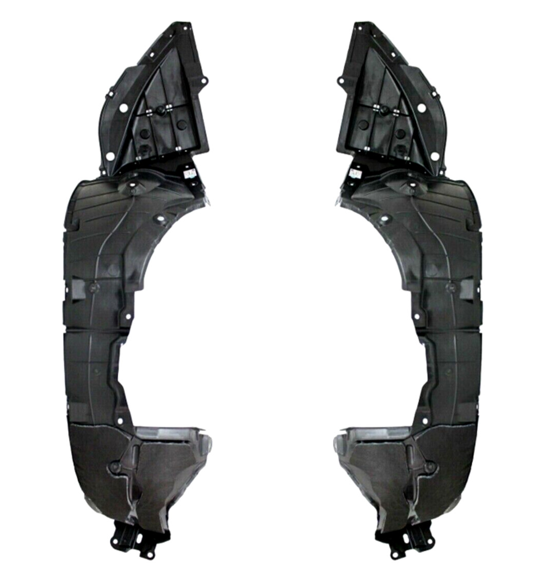 Front Driver & Passenger Side Fender Liner Set For 2019-2021 Altima 2.5L