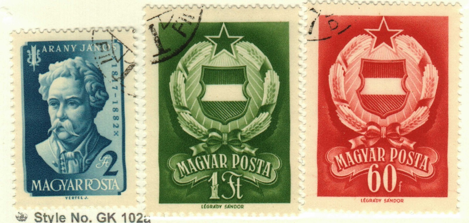 Hungary #1170-2 used