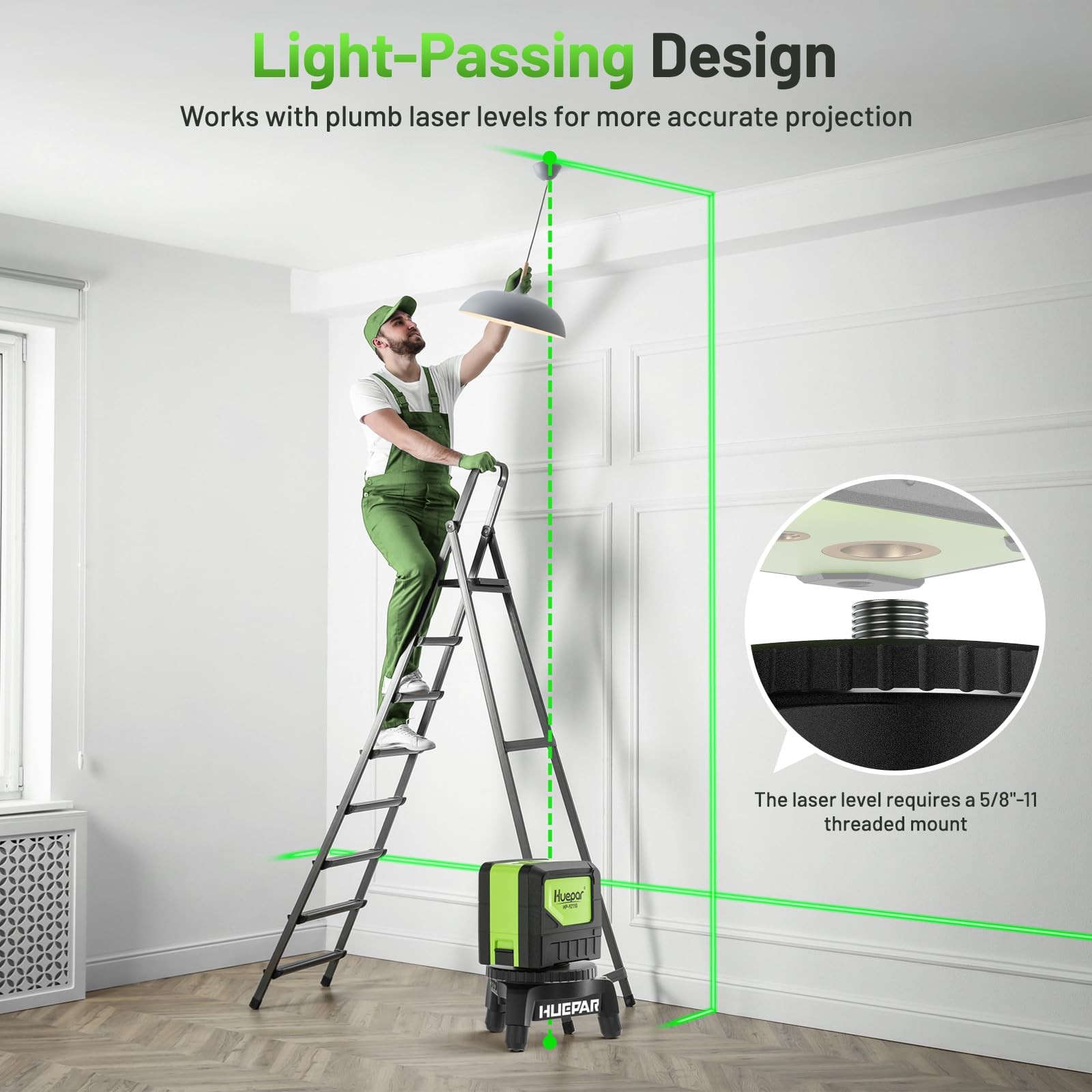 Electric Rotating Base for Laser Level – Remote Control, Dual-Speed 0.088°/s ...