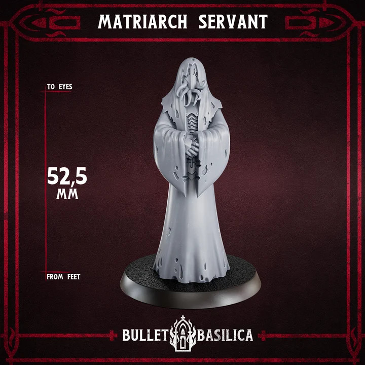 Matriarch Servant - Resin Tabletop Miniature