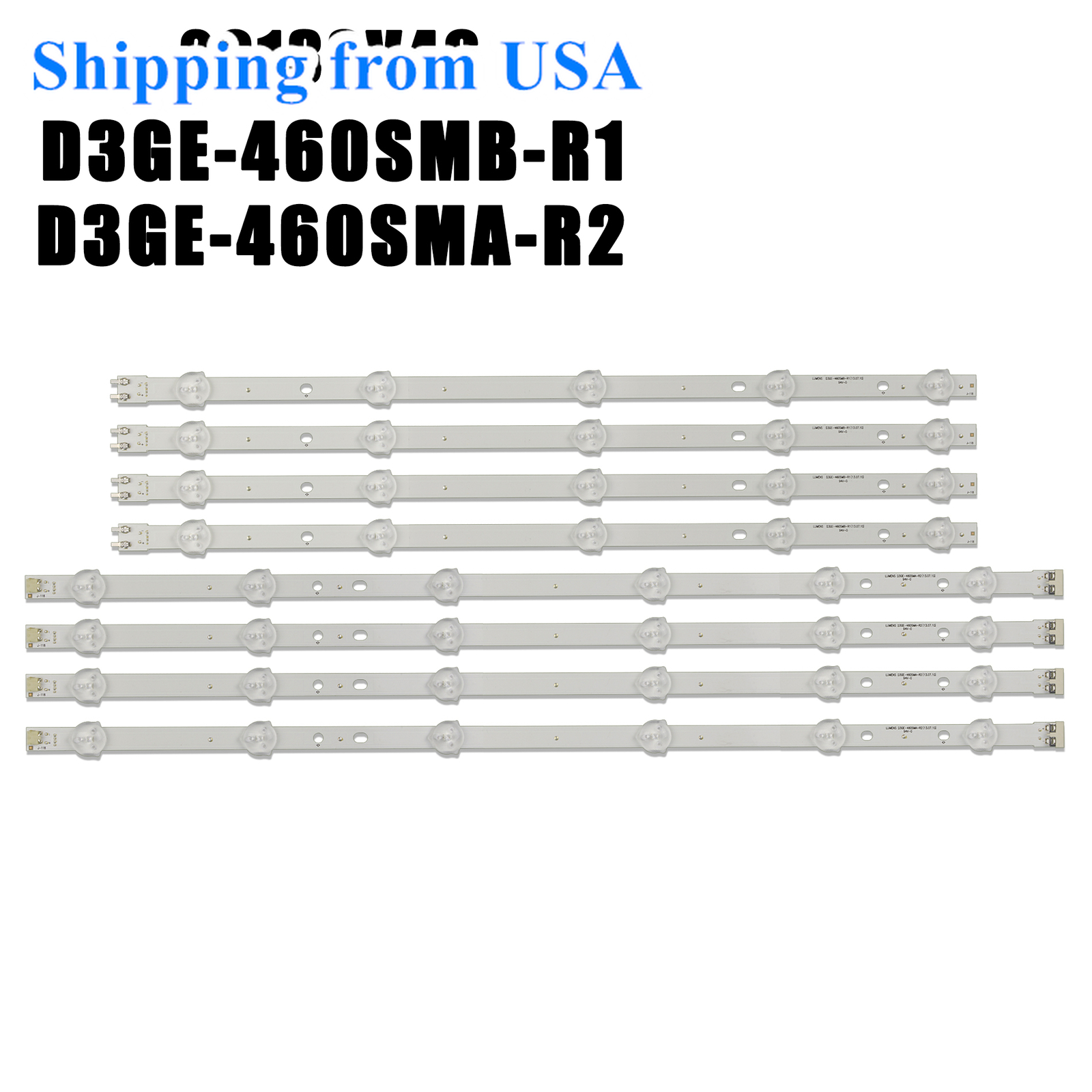 LED strips for Samsung UA46H5303 UN46FH5303F UN46FH6030F UN46FH5005F BN96-28768A