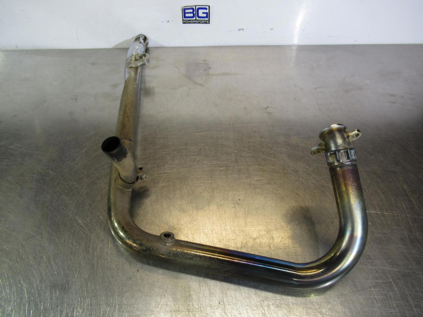 EB1383 2009 09 TRIUMPH BONNEVILLE LEFT-HAND LH HEADERS EXHAUST PIPE