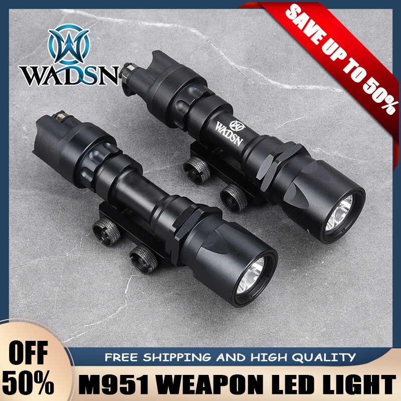 WADSN SF Airsoft  M951 Weapon Light LED Constant & Momentary Tactical Flashlight