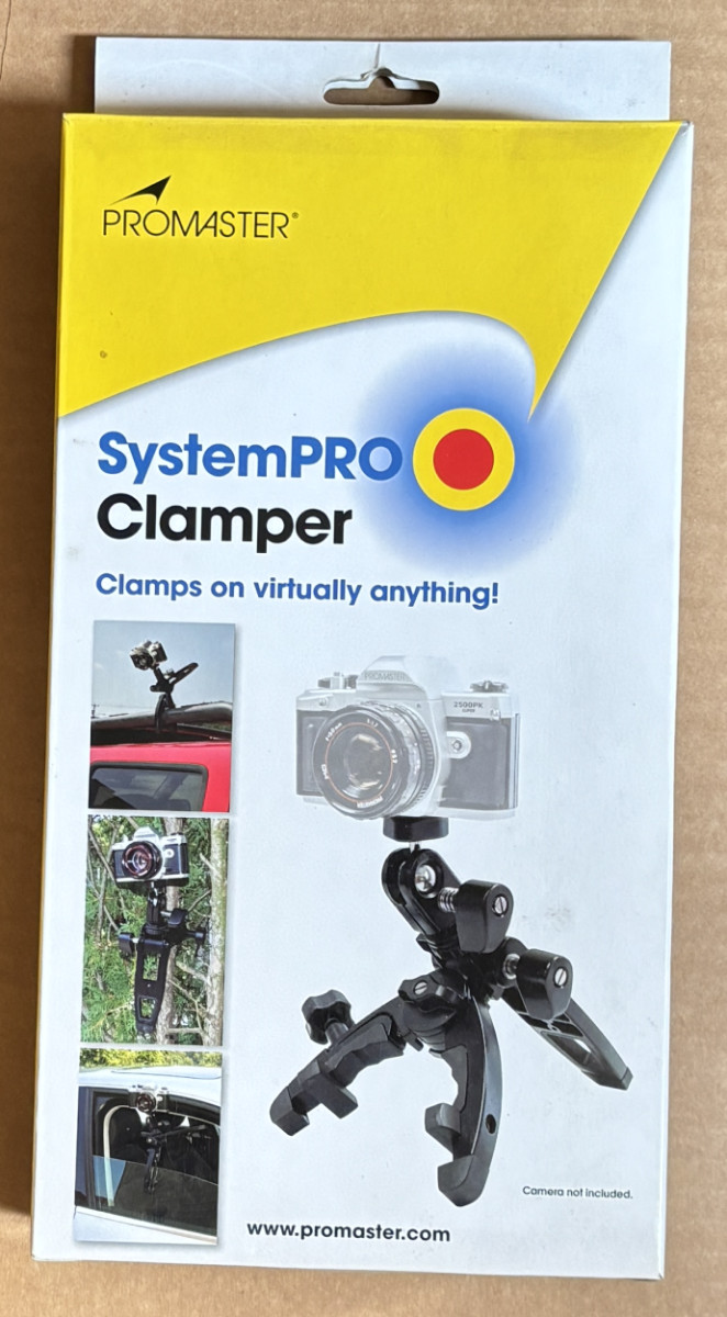 Pro Master System Pro The Clamper Camera Model PRO-7812 New In Box