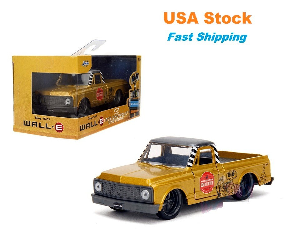 Hollywood Rides 1972 Chevrolet Cheyenne Pickup Disney WALL-E 34925 JADA 5", 1:32