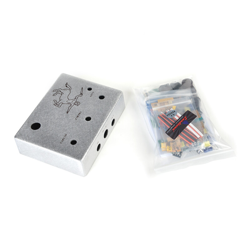 Make Your Genuine Overdrive Guitar Effect Pedal All Kit With 1590BB Aluminum Box