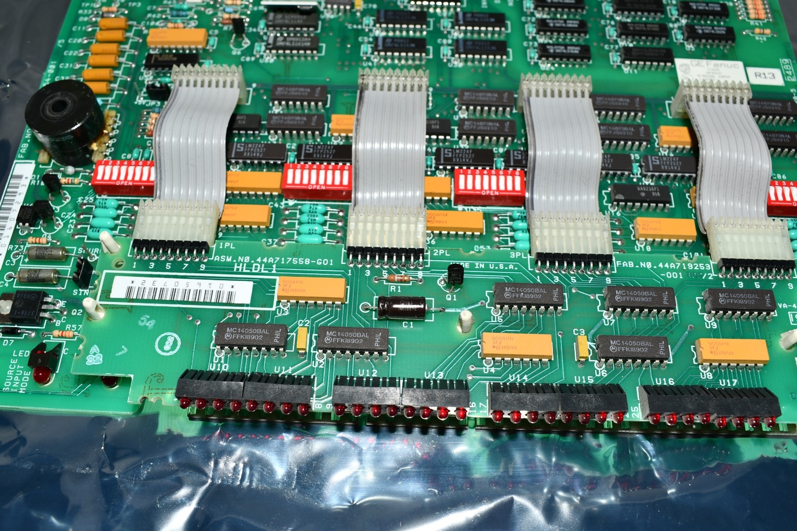 GE Fanuc Programmable Control Board IC600BF831K 5-50VDC Input Module PCB 44A7192
