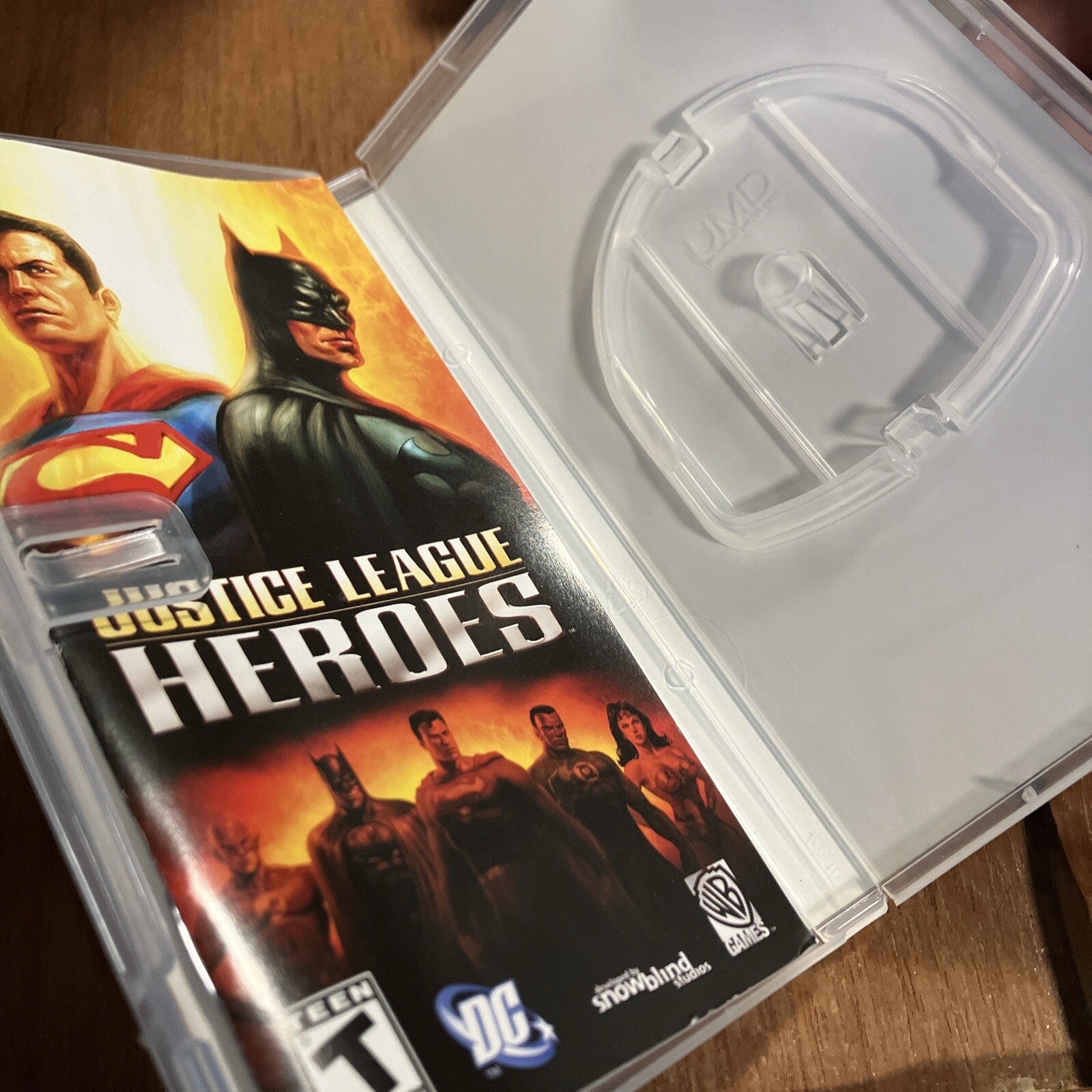 Justice League Heroes for PSP | Case & Manual NO GAME
