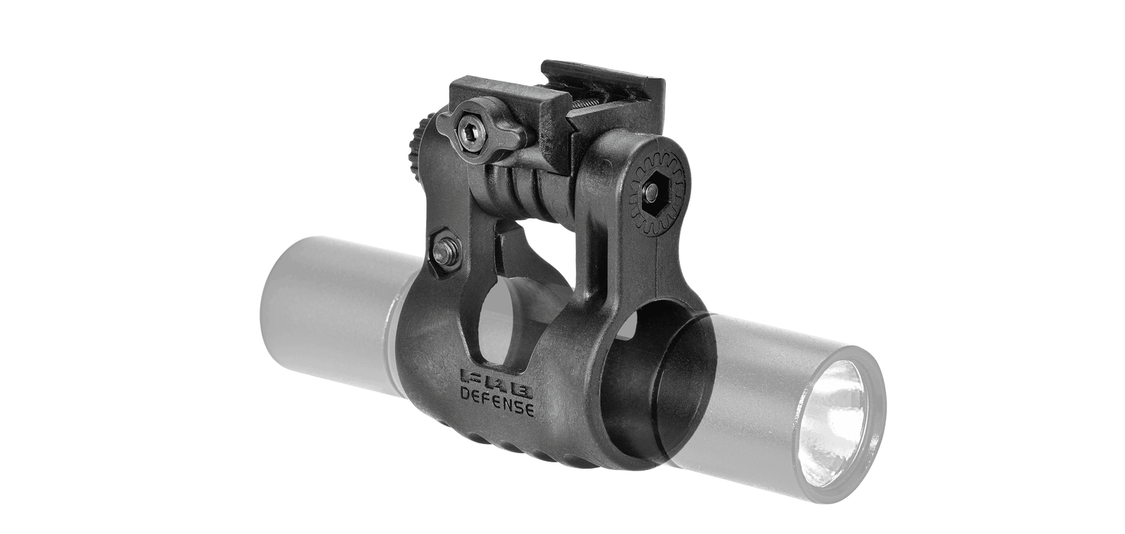 FAB Defense Tactical 1in. Flashlight Side Mount With Ten Variable : FX-PLRB