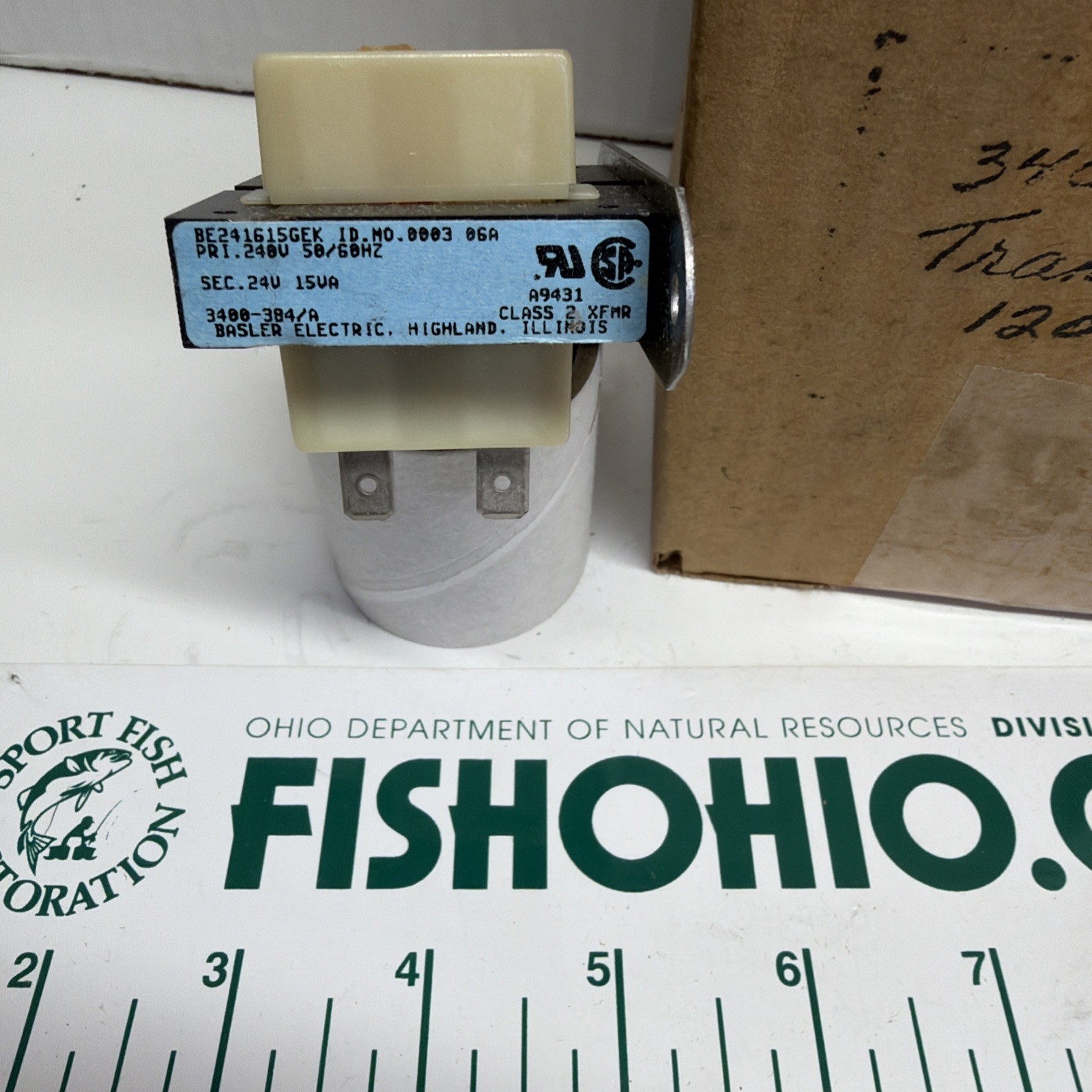 BASLER BE241615GEK TRANSFORMER 3400-384