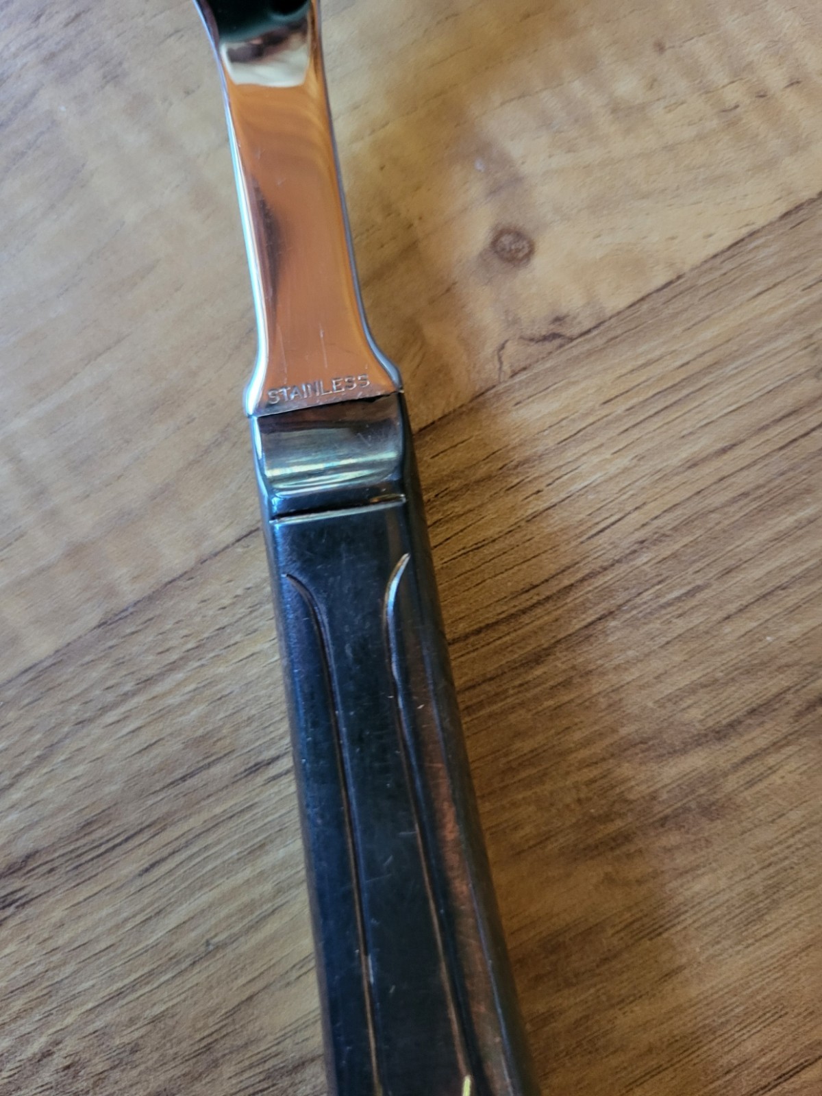 Vintage Stainless Carving Fork & Knife