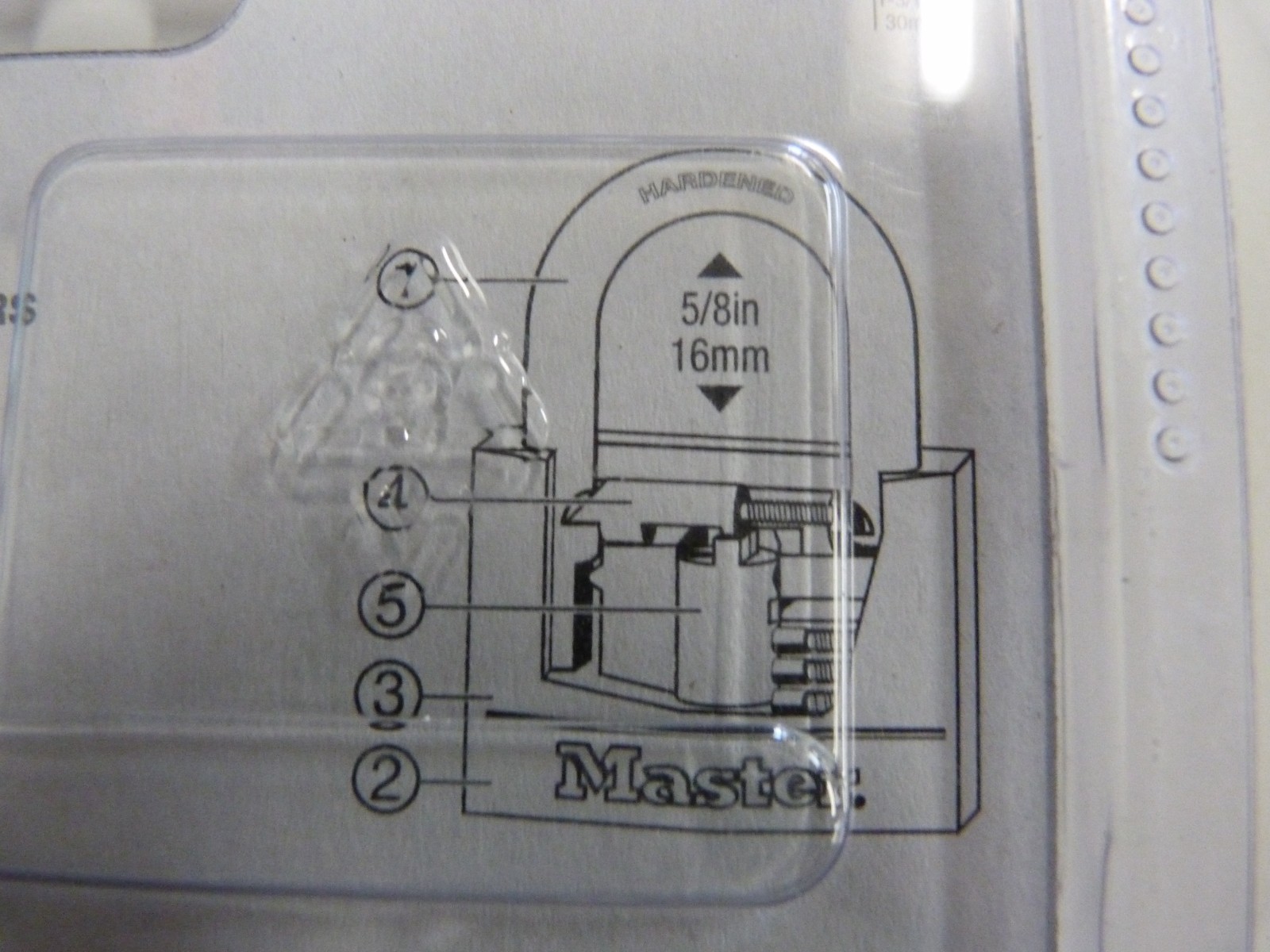 Master Lock 4Pk 1-3/16"Cvr A Padlock