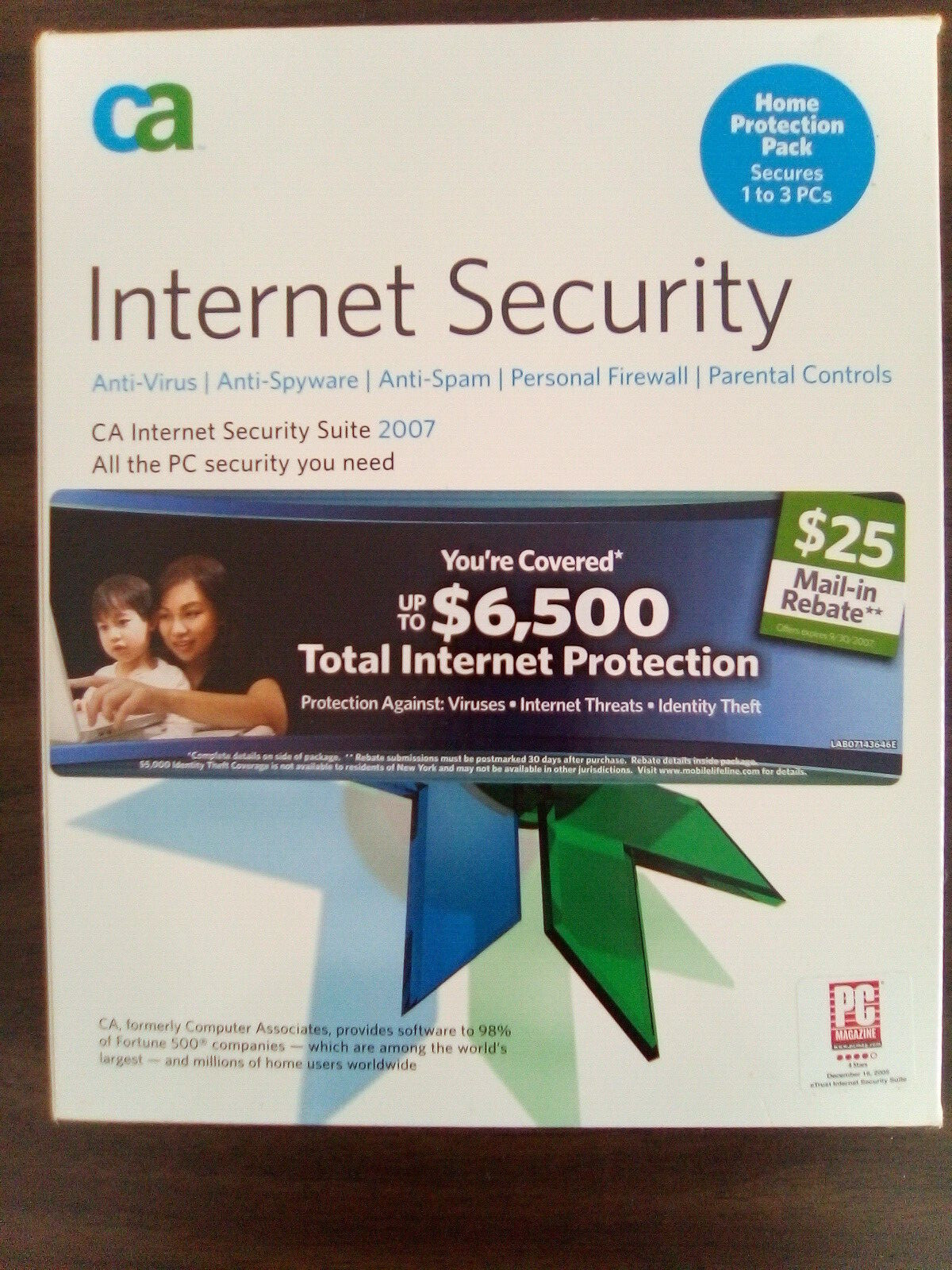 CA Internet Security Suite 2007 (for up to 3 PCs)