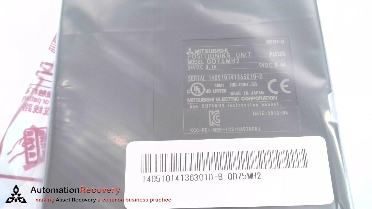 MITSUBISHI QD75MH2, POSITIONING MODULE, NEW #291774