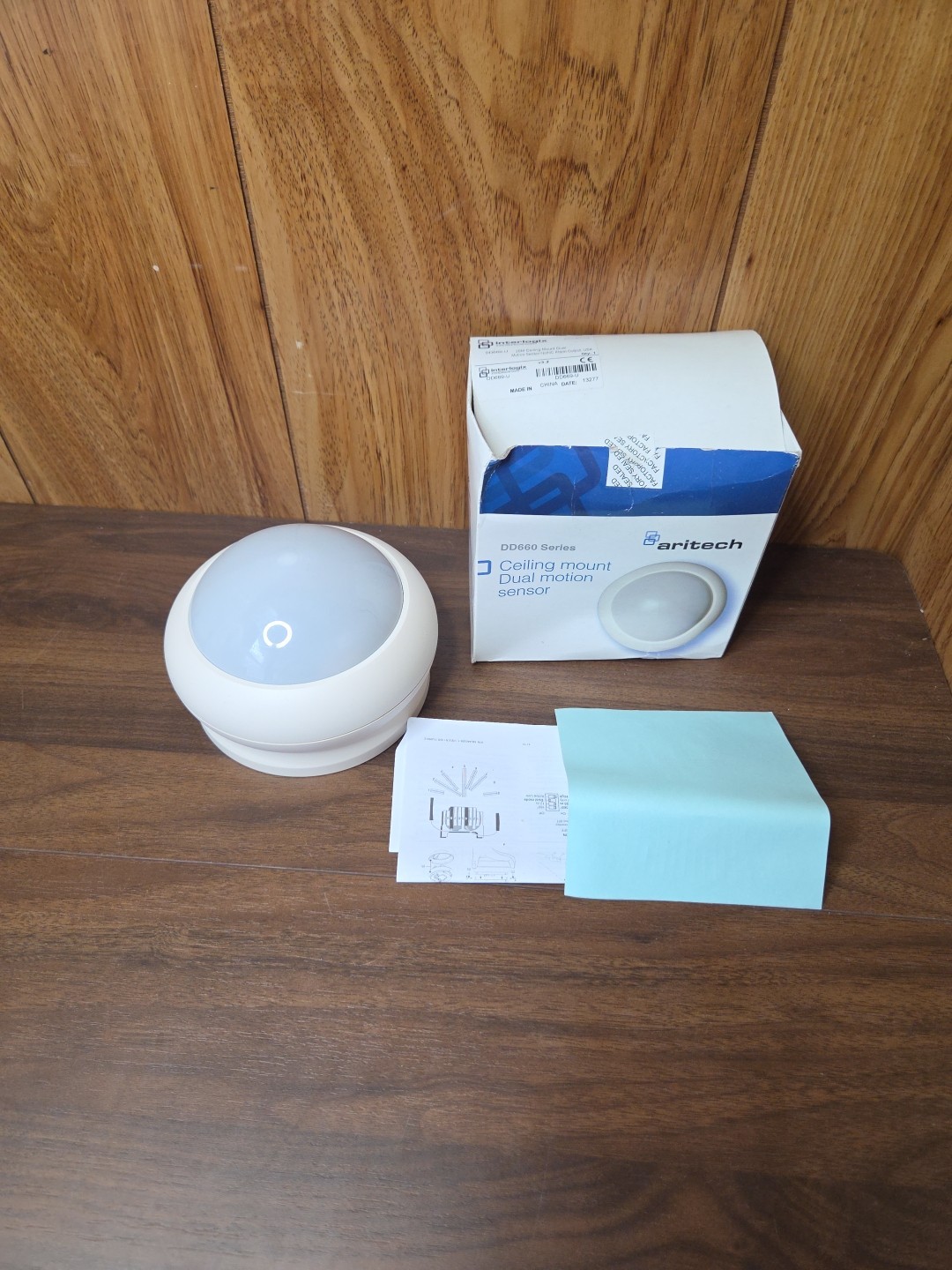 Interlogix DD669-U Ceiling Mount Dual Motion Sensor 20 Meter White New Open Box