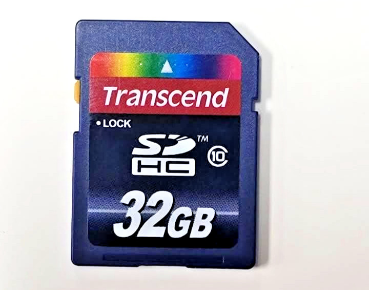 Transcend 32GB Class 10 SDHC Memory Card #214
