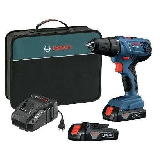 Bosch GSR18V-190B22 18V Compact 1/2-Inch Drill/Driver Kit