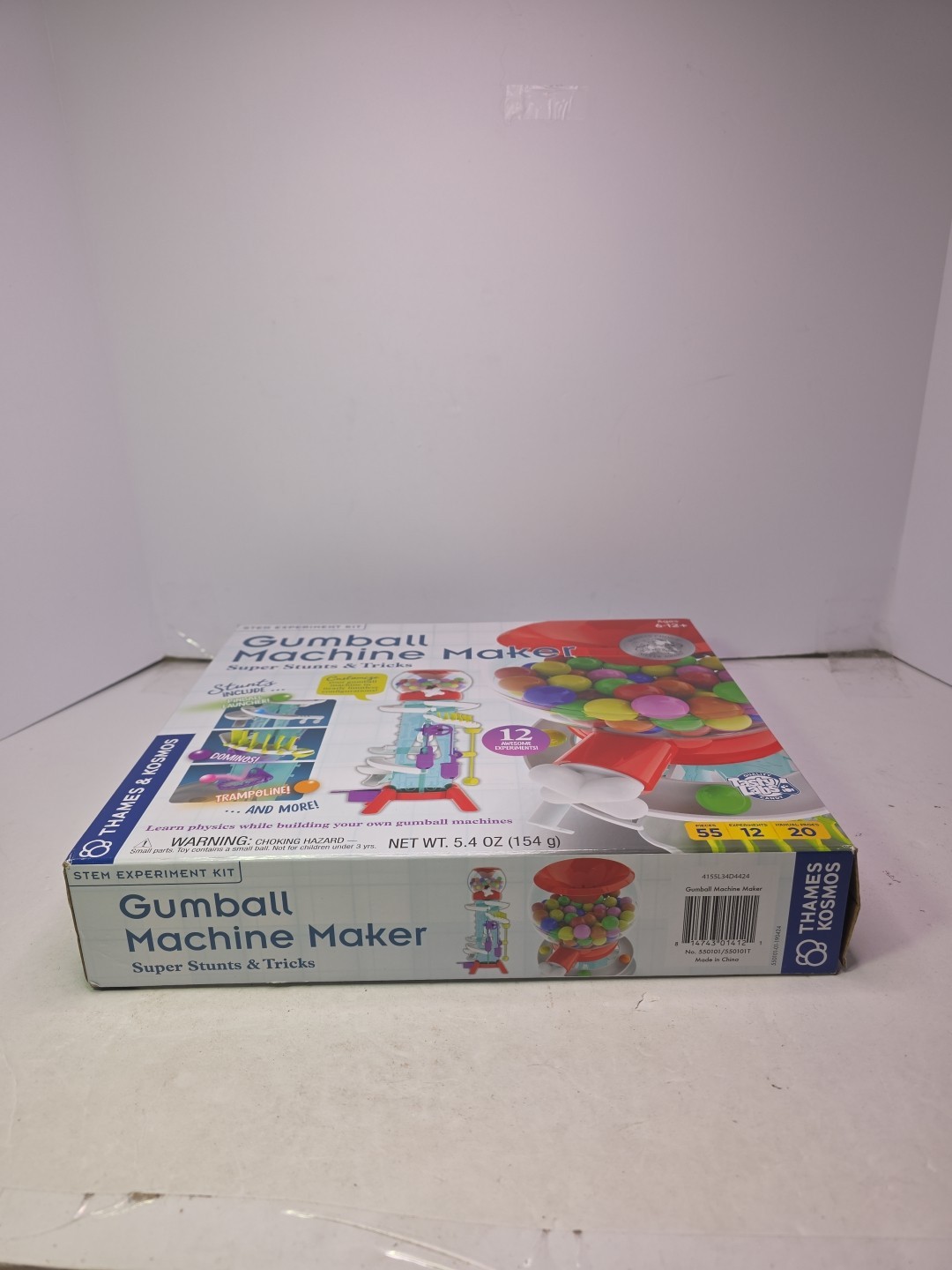 Thames & Kosmos Gumball Machine Maker Super Stunts and Tricks Stem experiment
