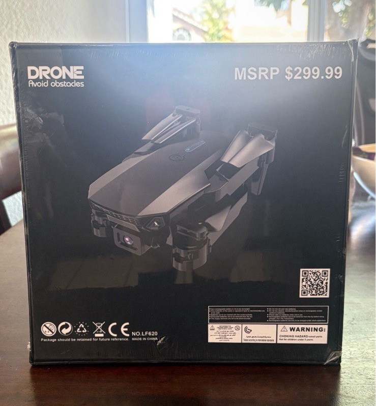 SMS LF620 Ready to Fly Drone w/ Obstacle Avoidance, 15min, 328ft Range