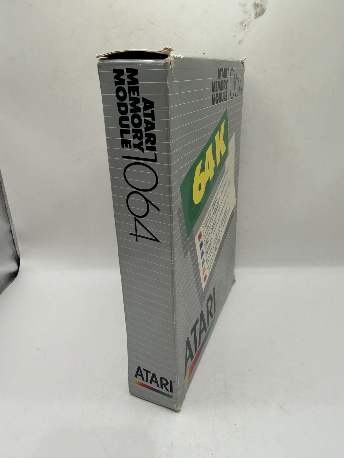 Atari 1064 Memory Expansion 64 KB For Atari 600XL Mint Condition W Original Box