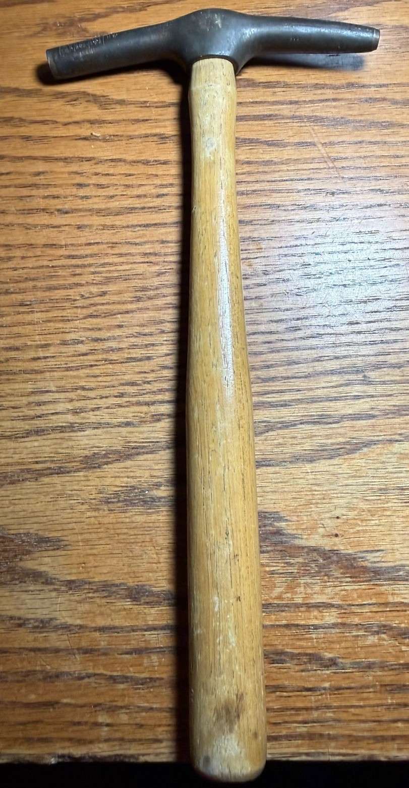 Vintage G W Mount BRASS Tack Hammer Magnetic Tips. Nice!