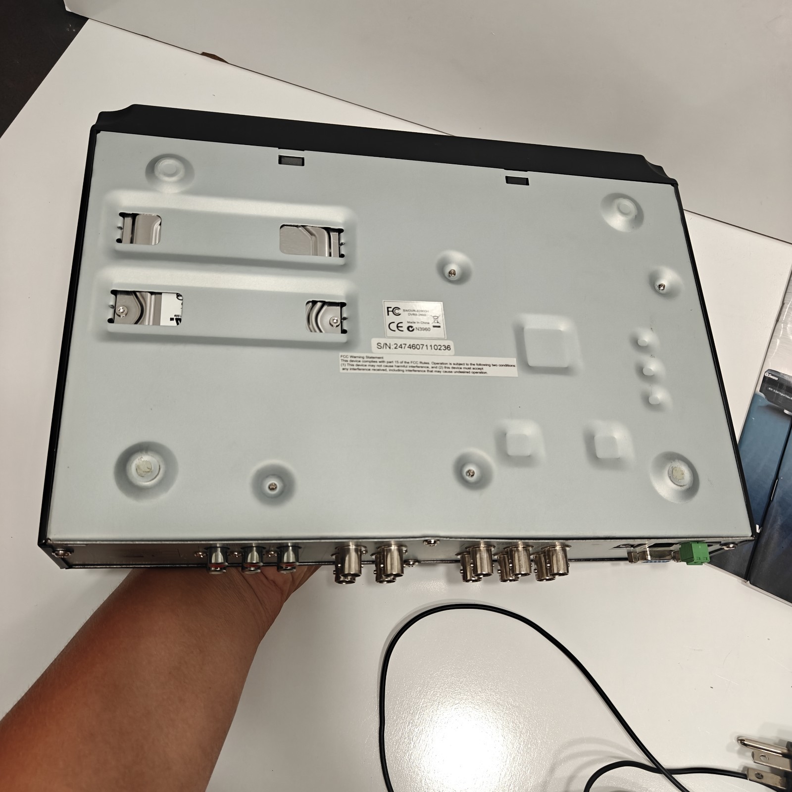 Swann DVR-8 2600 8-Channel H.264 Security DVR Powers On Untested