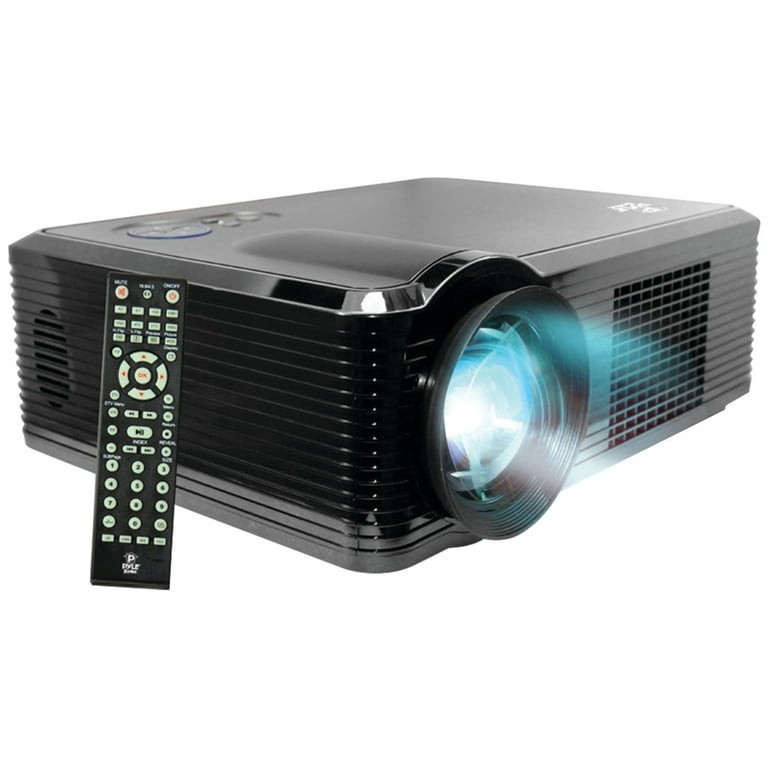 Pyle Pro PRJLE33 1080p Portable LED Projector - Black
