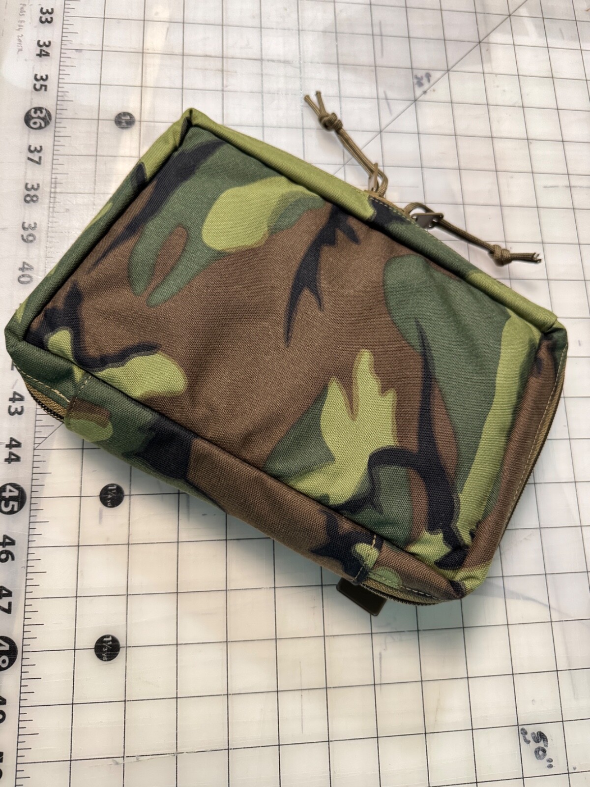 Eight Ball Gear molle admin pouch ERDL pattern Vietnam Camo