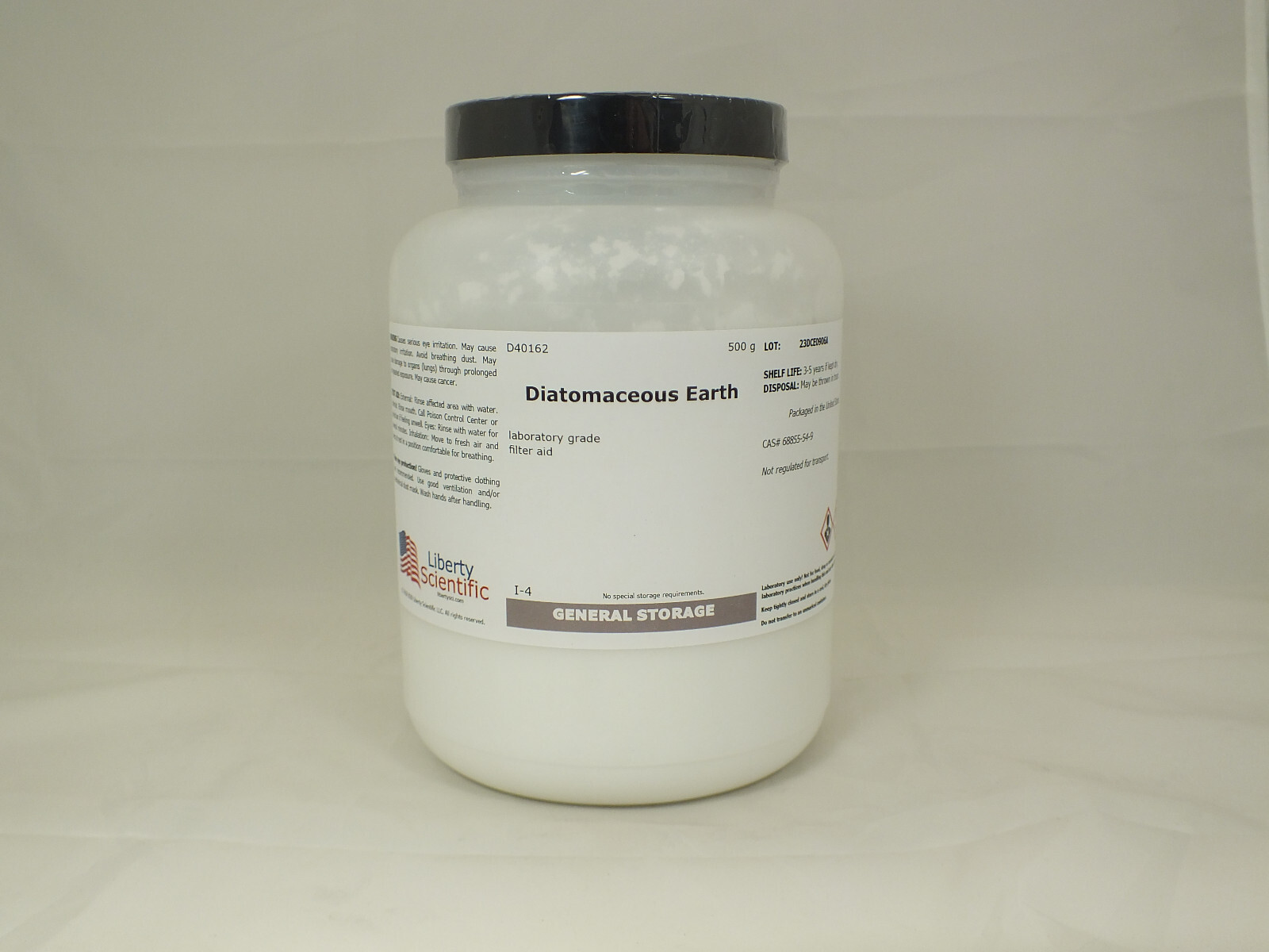 Diatomaceous Earth, filter aid, 100 - 500 g