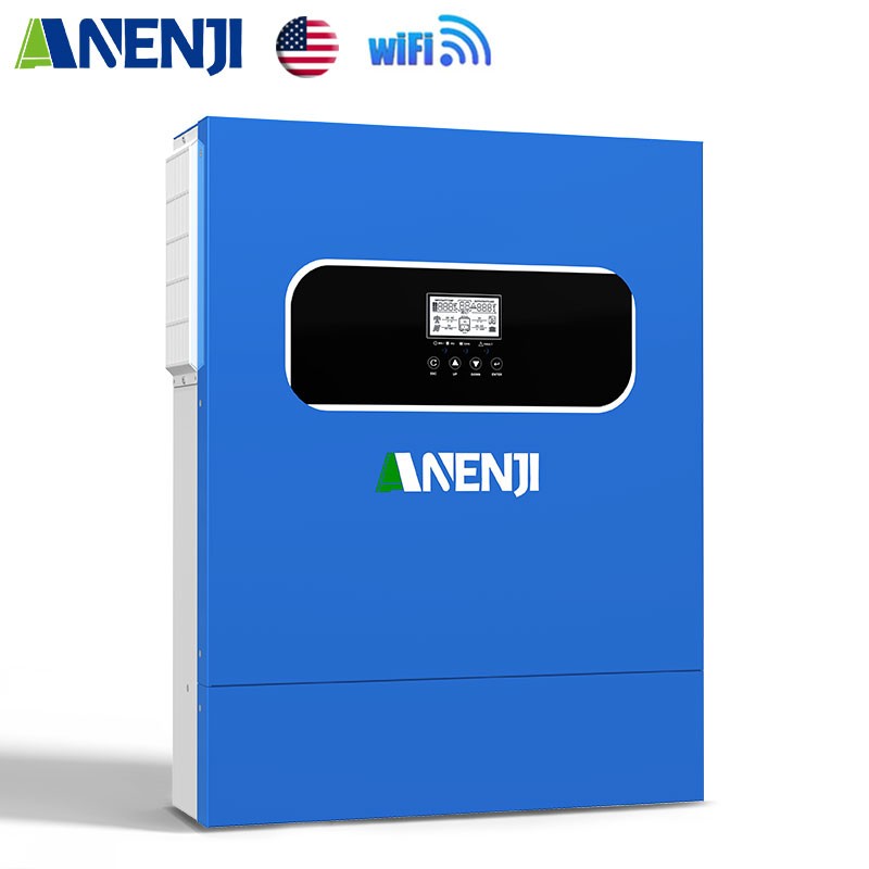 11KW 48V Hybrid Solar Inverter On-Off-Grid 2*MPPT 160A Charger Controller 230V