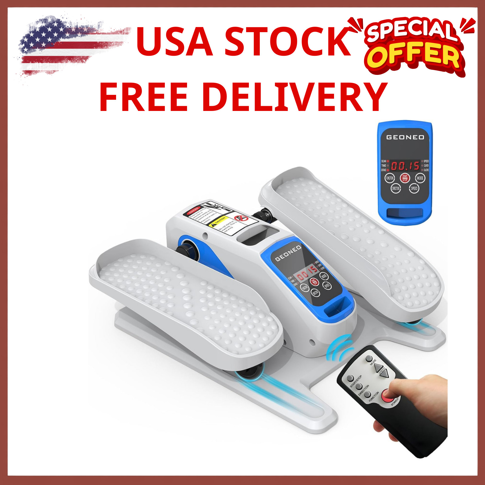 Ellipse Leg Exerciser as Seen on TV Under Desk Elliptical Machine Seated Eclipse