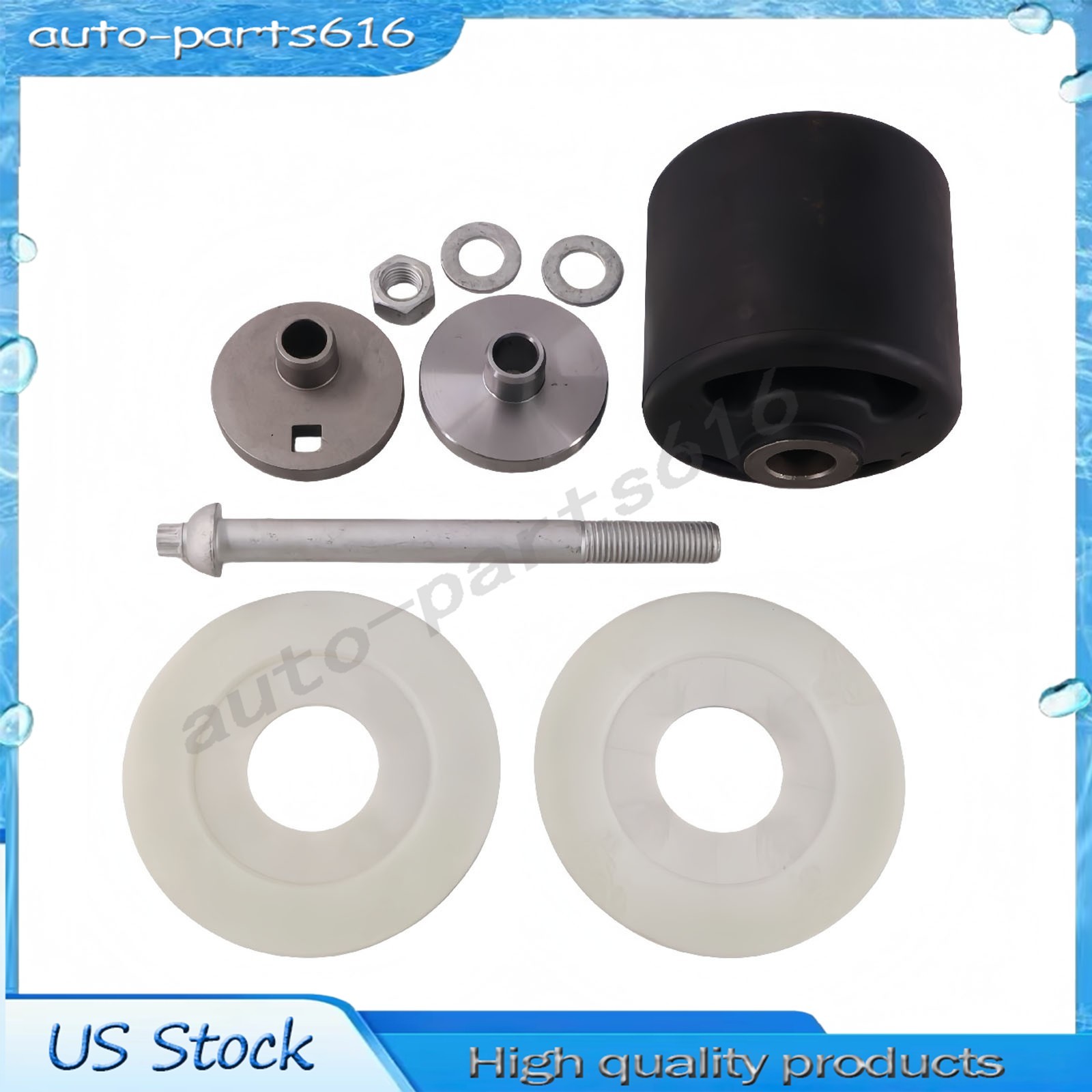 Quick Align Pivot Bushing Kit+Alignment Collars S-28654 Fits For Hendrickson US