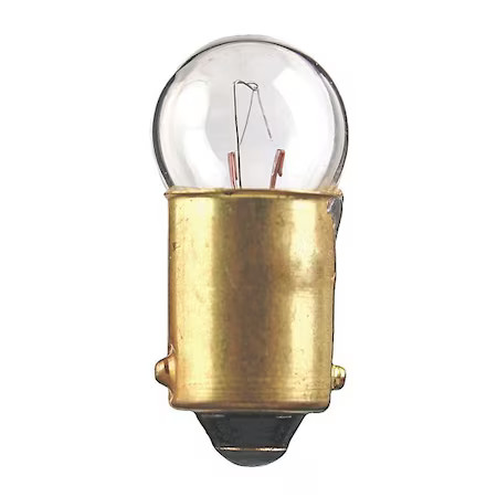 Zoro Select 51-10Pk Miniature Lamp, 51, 1.7W, G3 1/2, 7.5V, Pk10 (Formerly