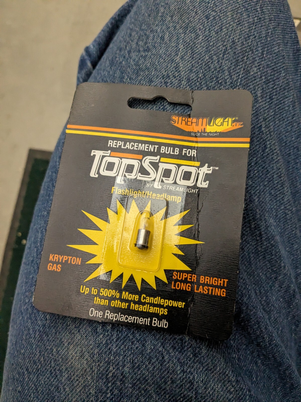 StreamLight Replacement bulb for TOPSPOT Head lamp Headlamp NOS !Charity!