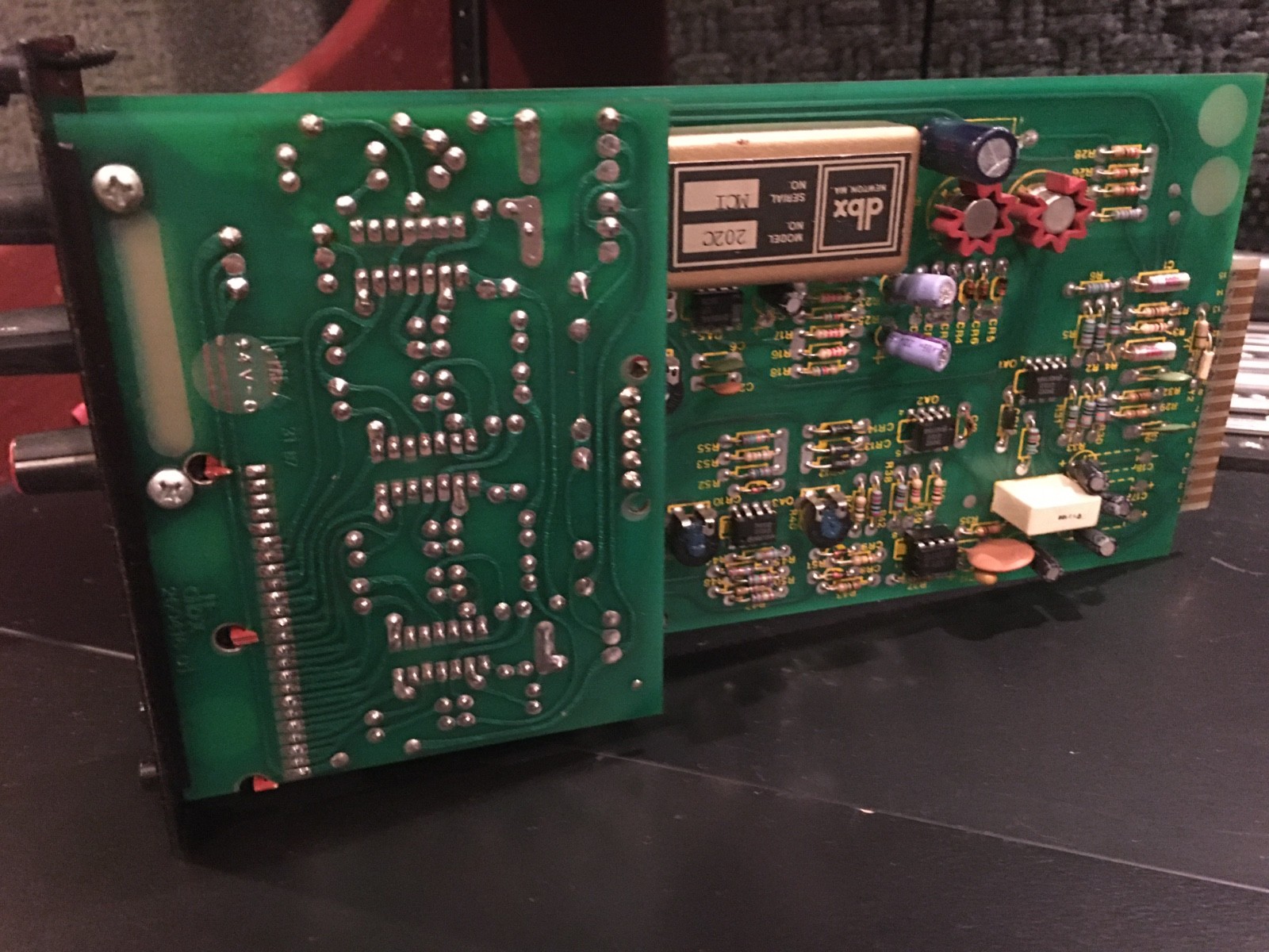 DBX 903 compressor module with " Gold can "  MCI - 202C vca