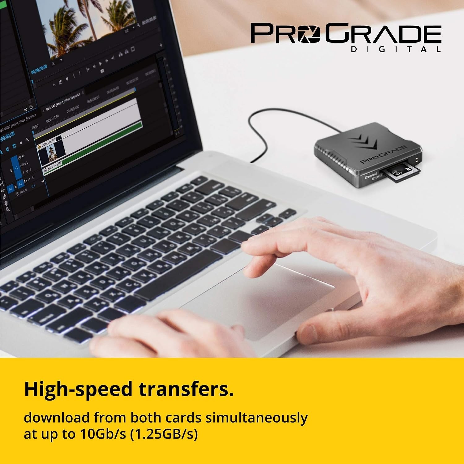 ProGrade CFexpress Type B and SD Card Reader
