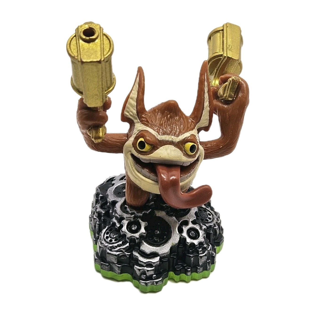 Skylanders Spyro's Adventure Character Figure: TRIGGER HAPPY (Green Base)