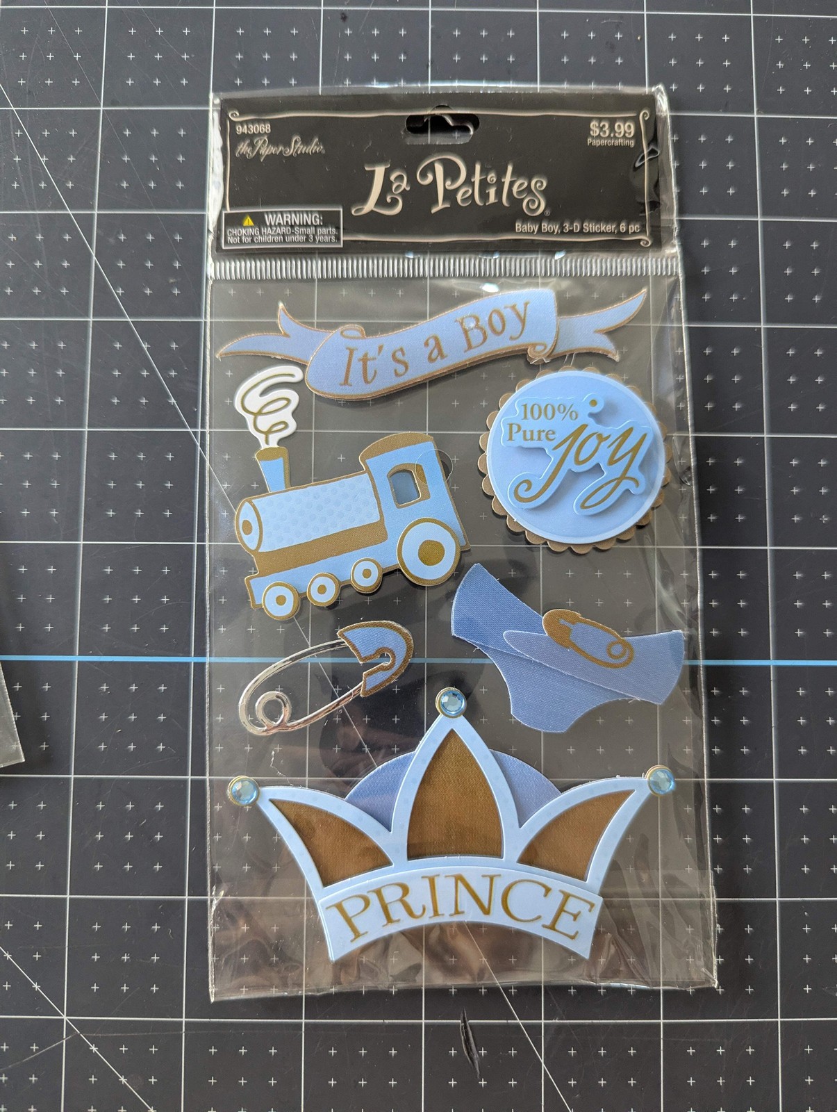 Welcome Baby Boy Sticker Bundle