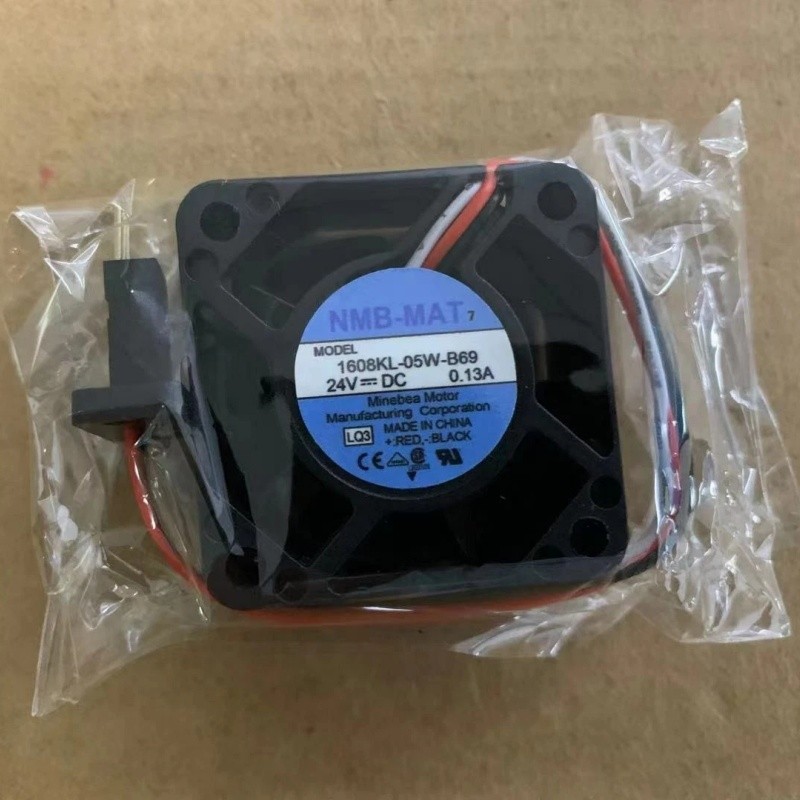 1608KL-05W-B69 1PCS Brand New NMB 24V 0.13A Fan 1608KL-05W-B69 Fast Shipping