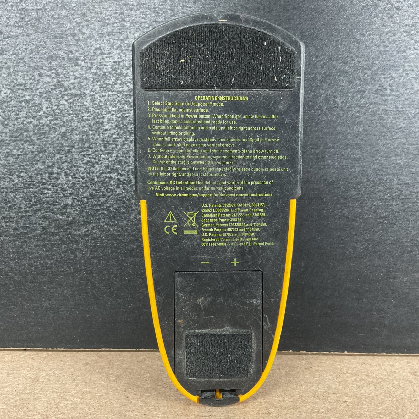 Zircon Edge Finding StudSensor Electronic Stud Finder Model e50